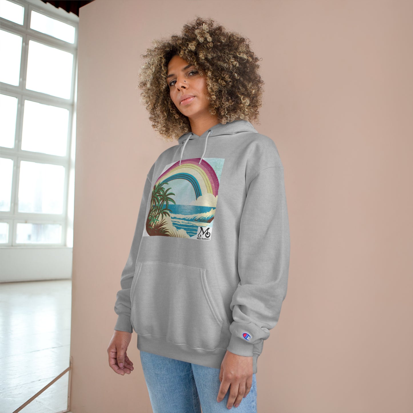 Rainbow Tahiti - Champion Hoodie