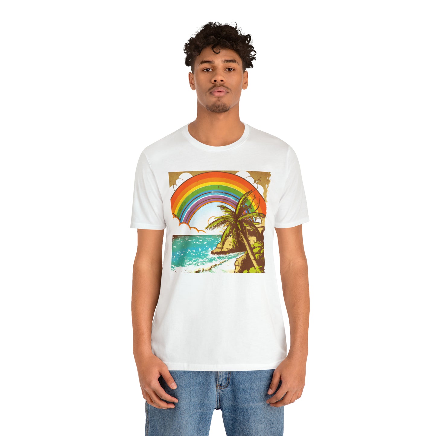 Rainbow Glimmer Island - T-shirt