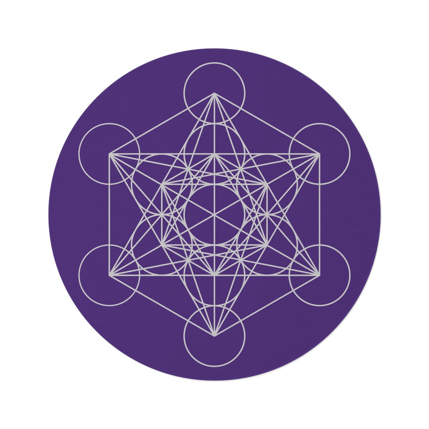 Metatron's Cube - Round Rug