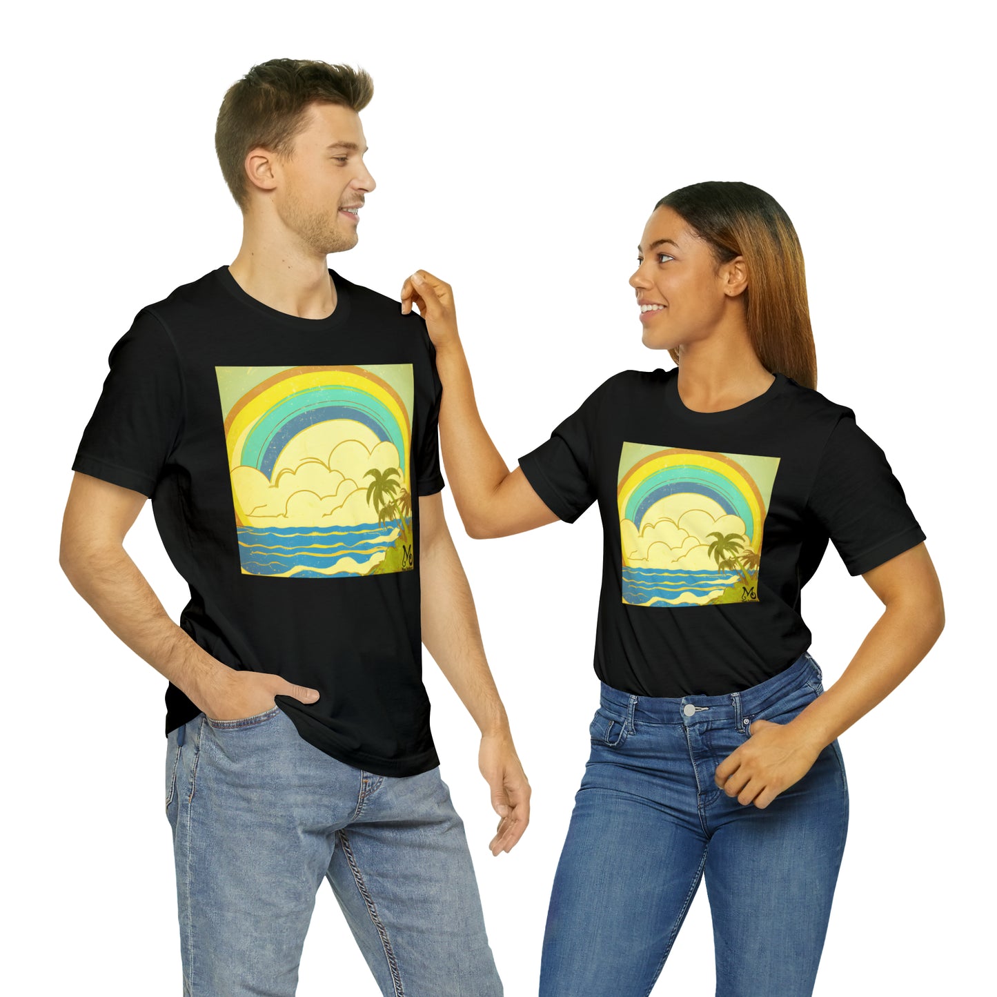 Rainbow Perch Island - T-shirt