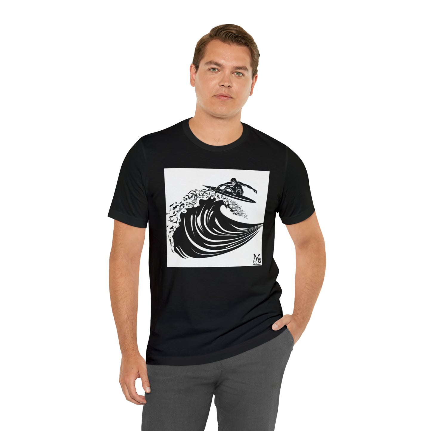 Wave Catching Surfer - T-shirt