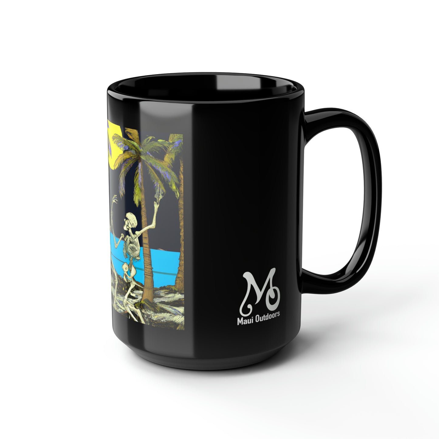 Sandy Skeleton Shuffle - Coffee Mug