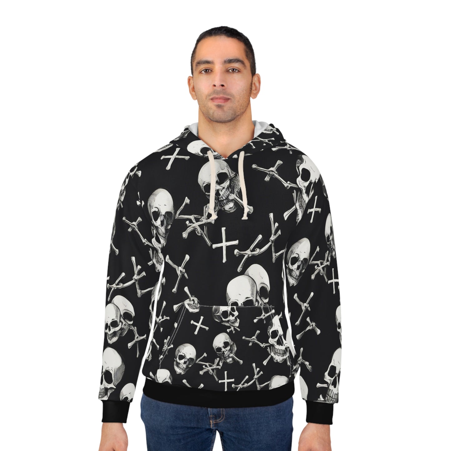 Skull and Crossbones VII - Unisex Pullover Hoodie