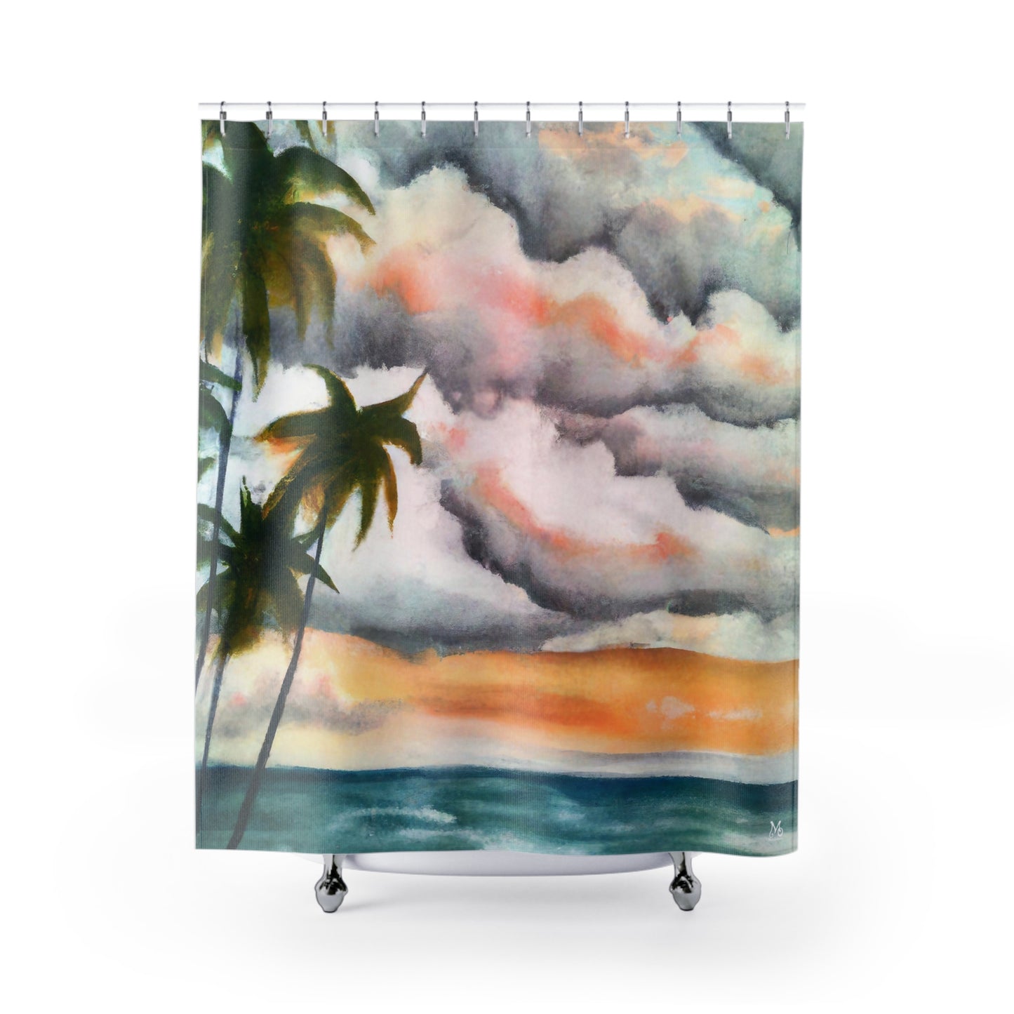 Papahi Au Nalu - Shower Curtain