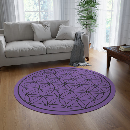 Flower of Life - Round Rug