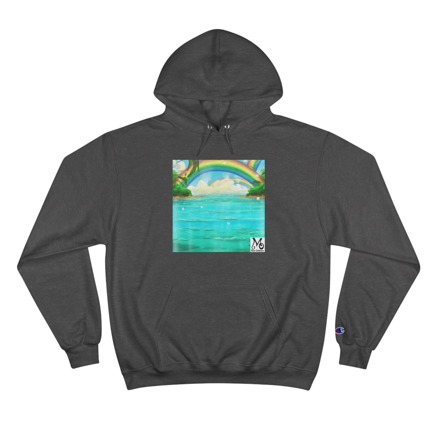 Island Paradise Vista - Champion Hoodie