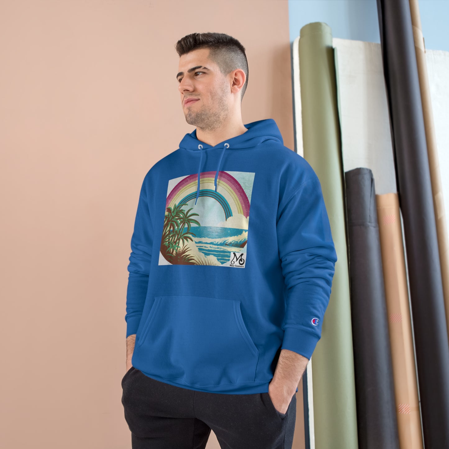 Rainbow Tahiti - Champion Hoodie