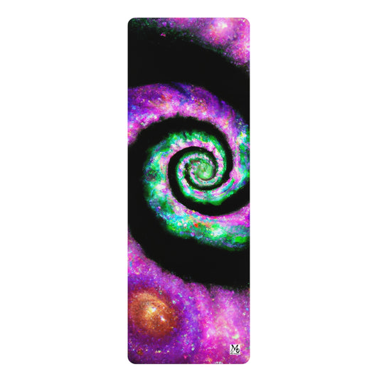 The Whirling Galaxy Portal - Yoga Mat