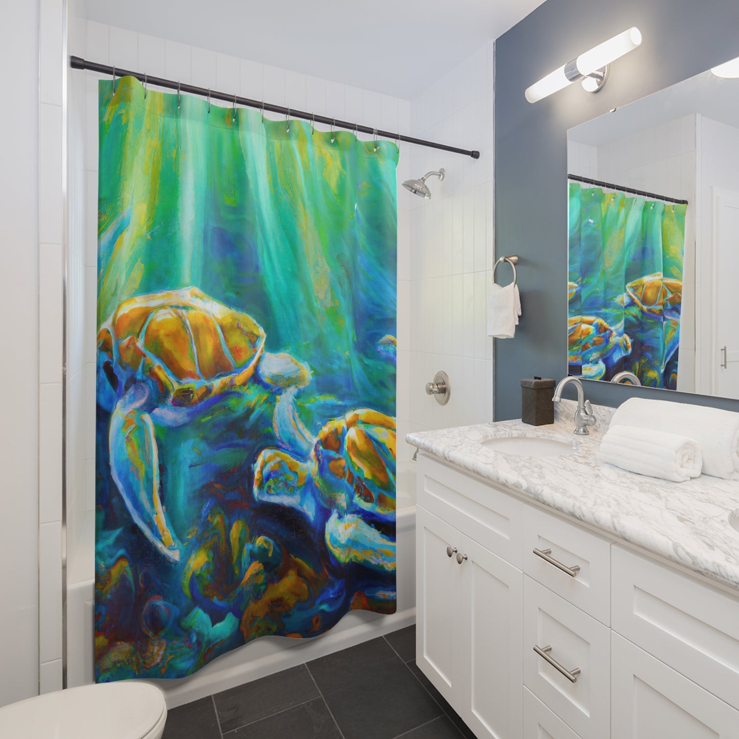 Kanehanaama Reef - Shower Curtain