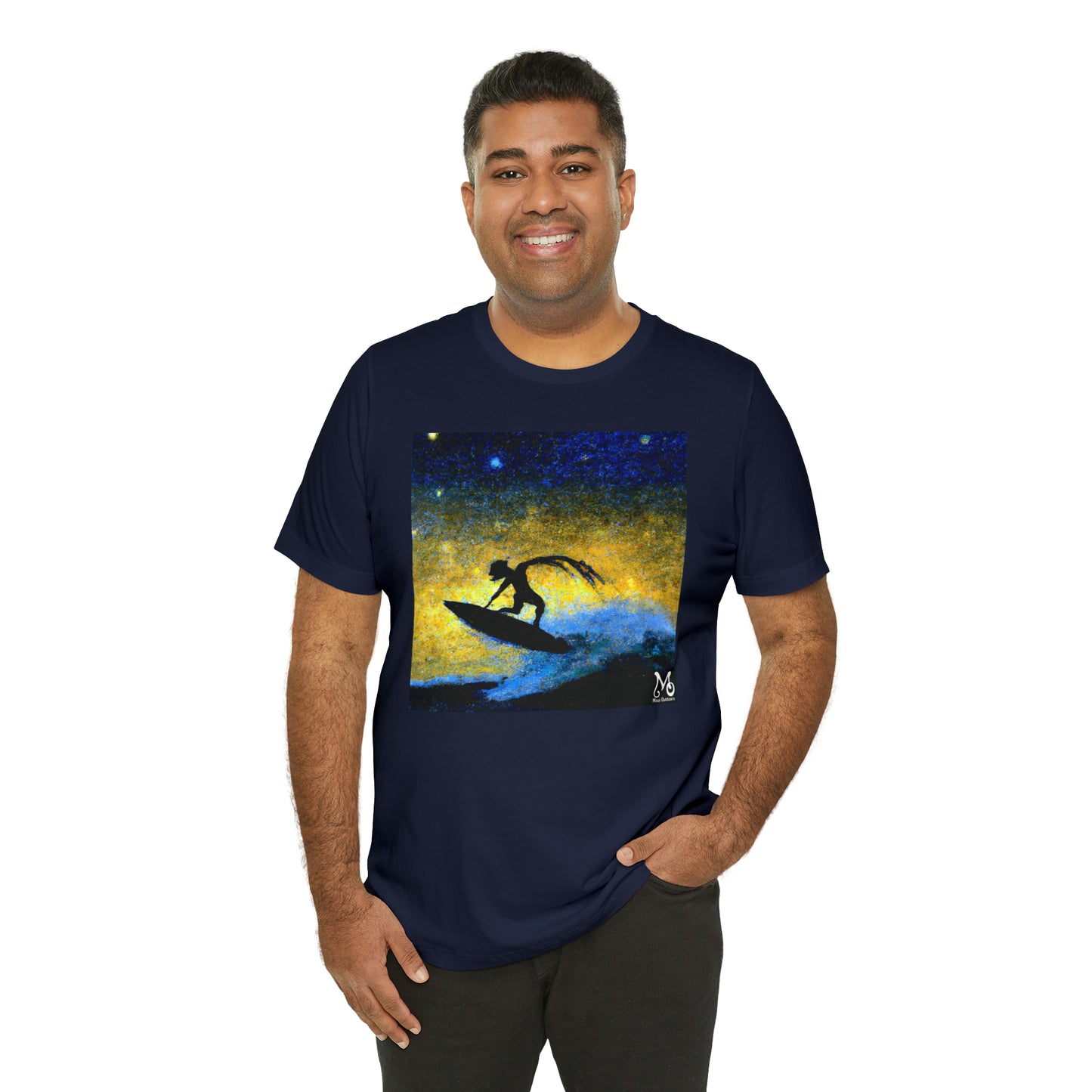 Cresting the Perfect Wave. - T-shirt