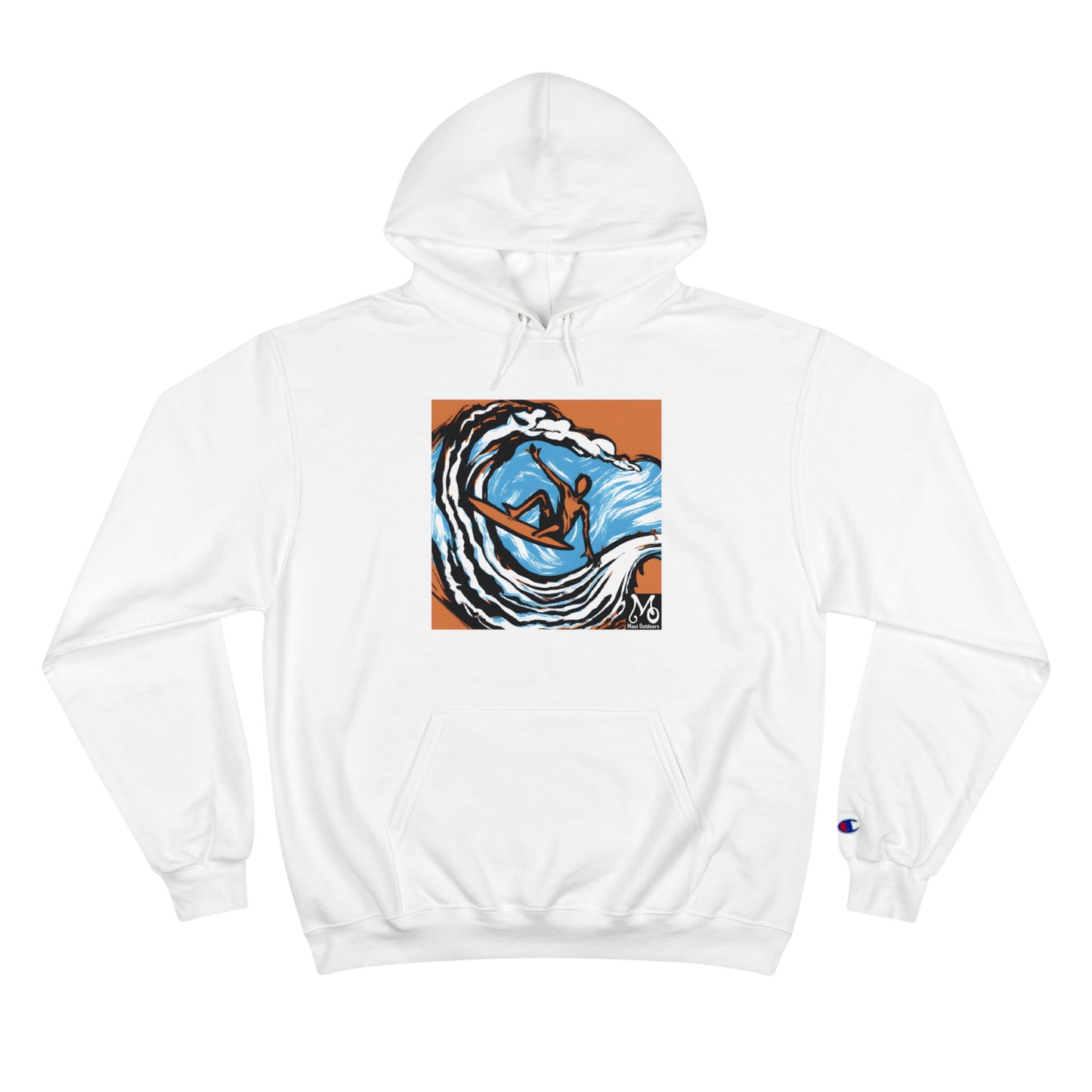 Aerial Surfer I - Champion Hoodie