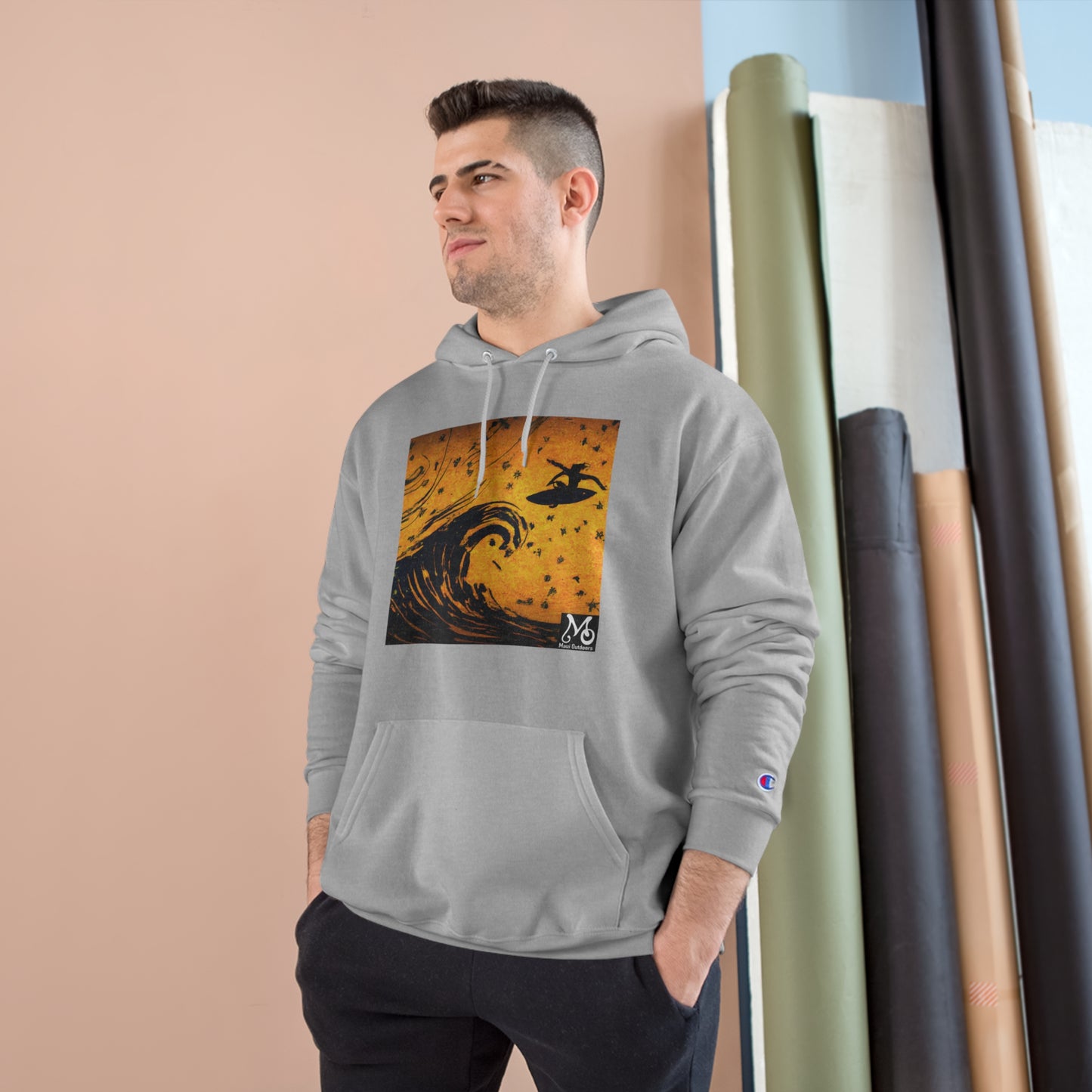 Surfing the Stars - Champion Hoodie