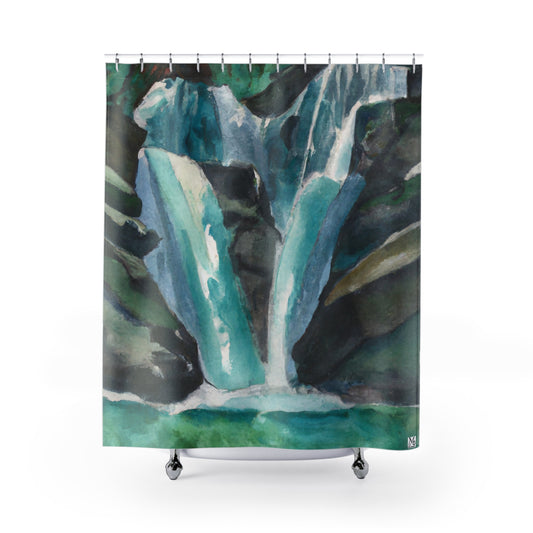 Kahikilani Falls - Shower Curtain