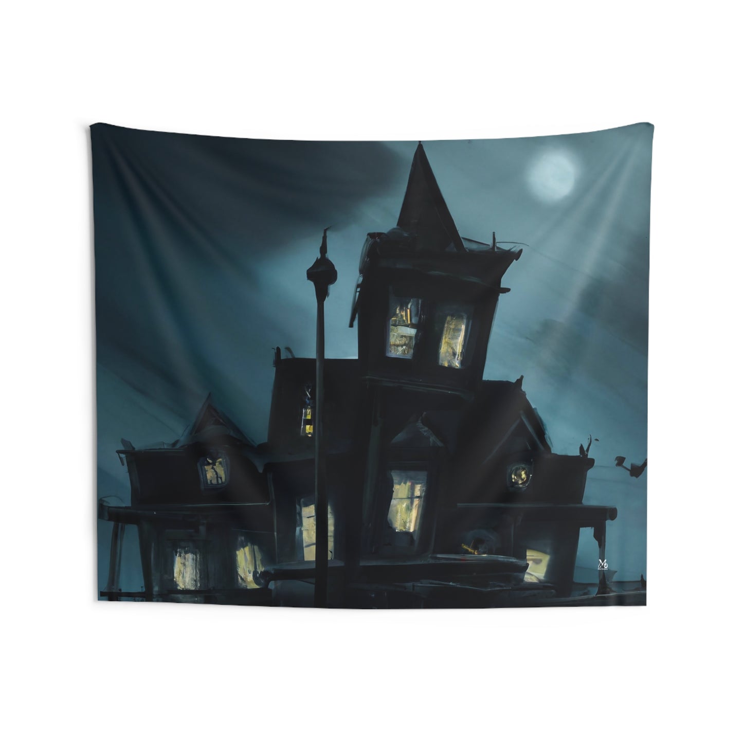 Grimwood Manor - Halloween Tapestry