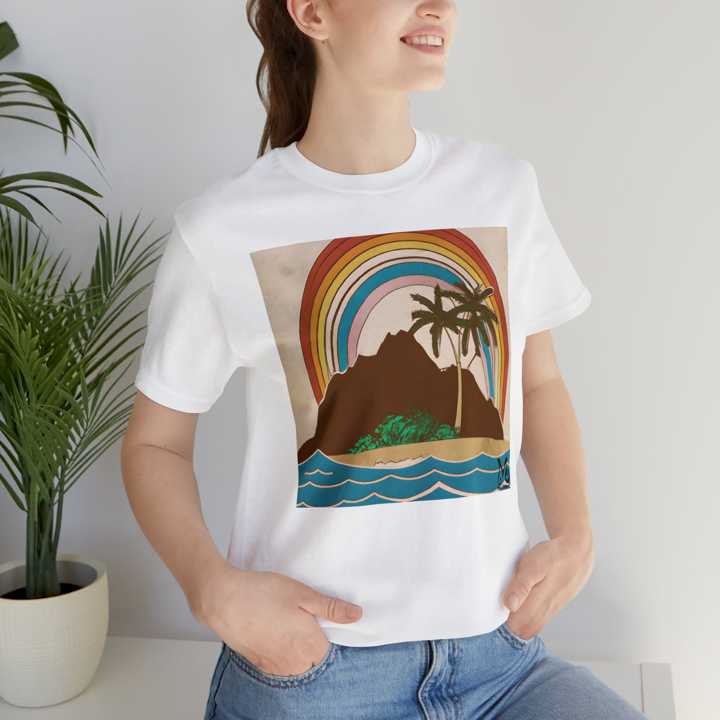 Rainbow Vista Island VI - T-shirt