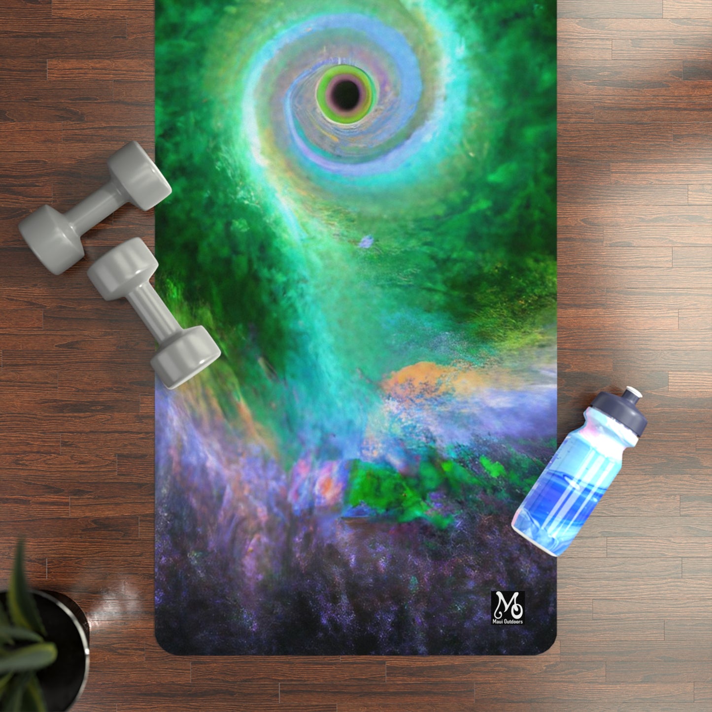 Galaxy Vortex Corona - Yoga Mat