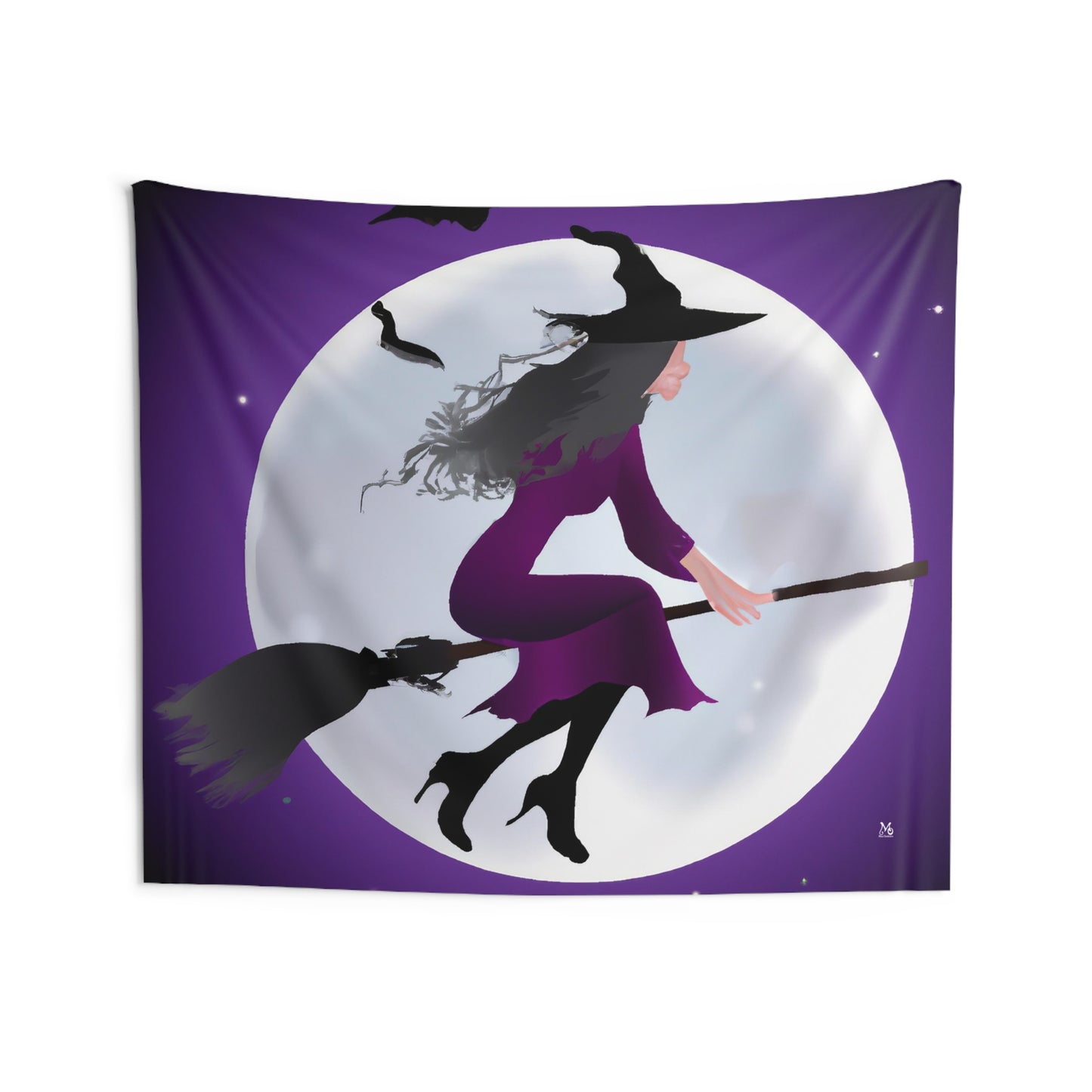 Witchy Whiskers - Halloween Tapestry