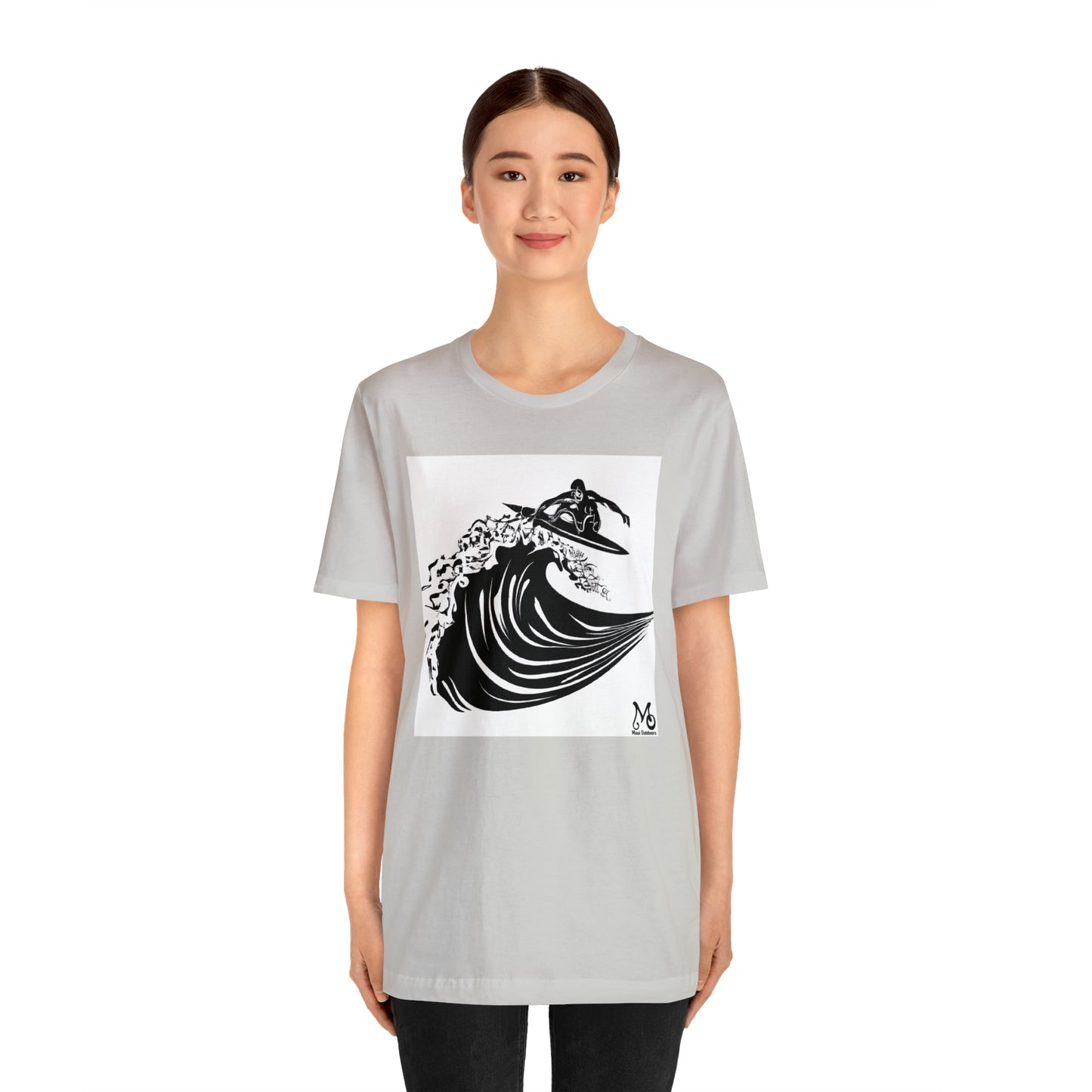 Wave Catching Surfer - T-shirt