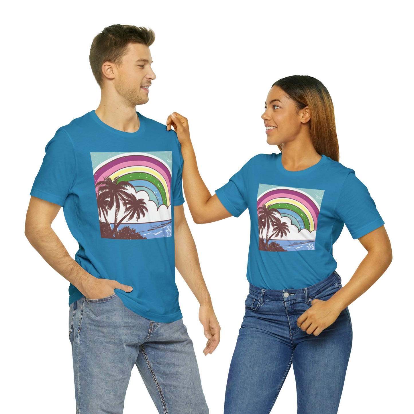 Rainbow Oasis - T-shirt