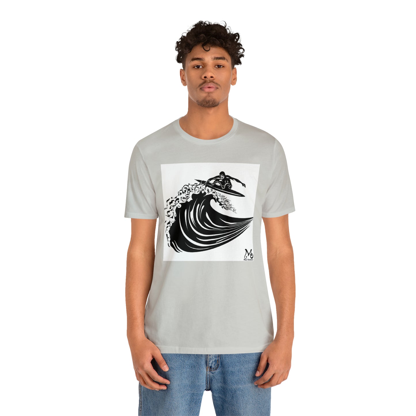 Wave Catching Surfer - T-shirt