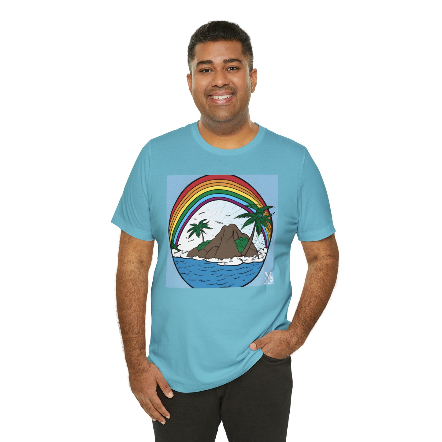 Rainbow Vista Island III - T-shirt