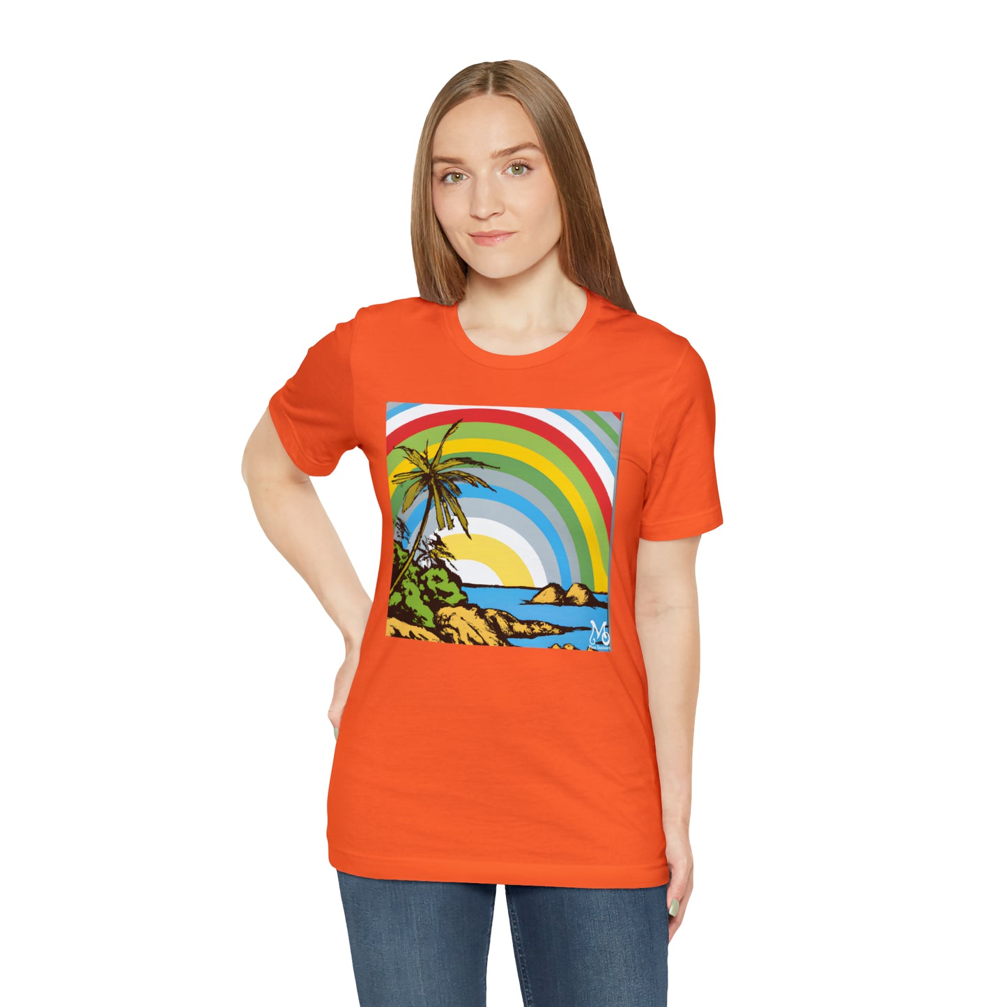 Rainbow Vista Isle - T-shirt