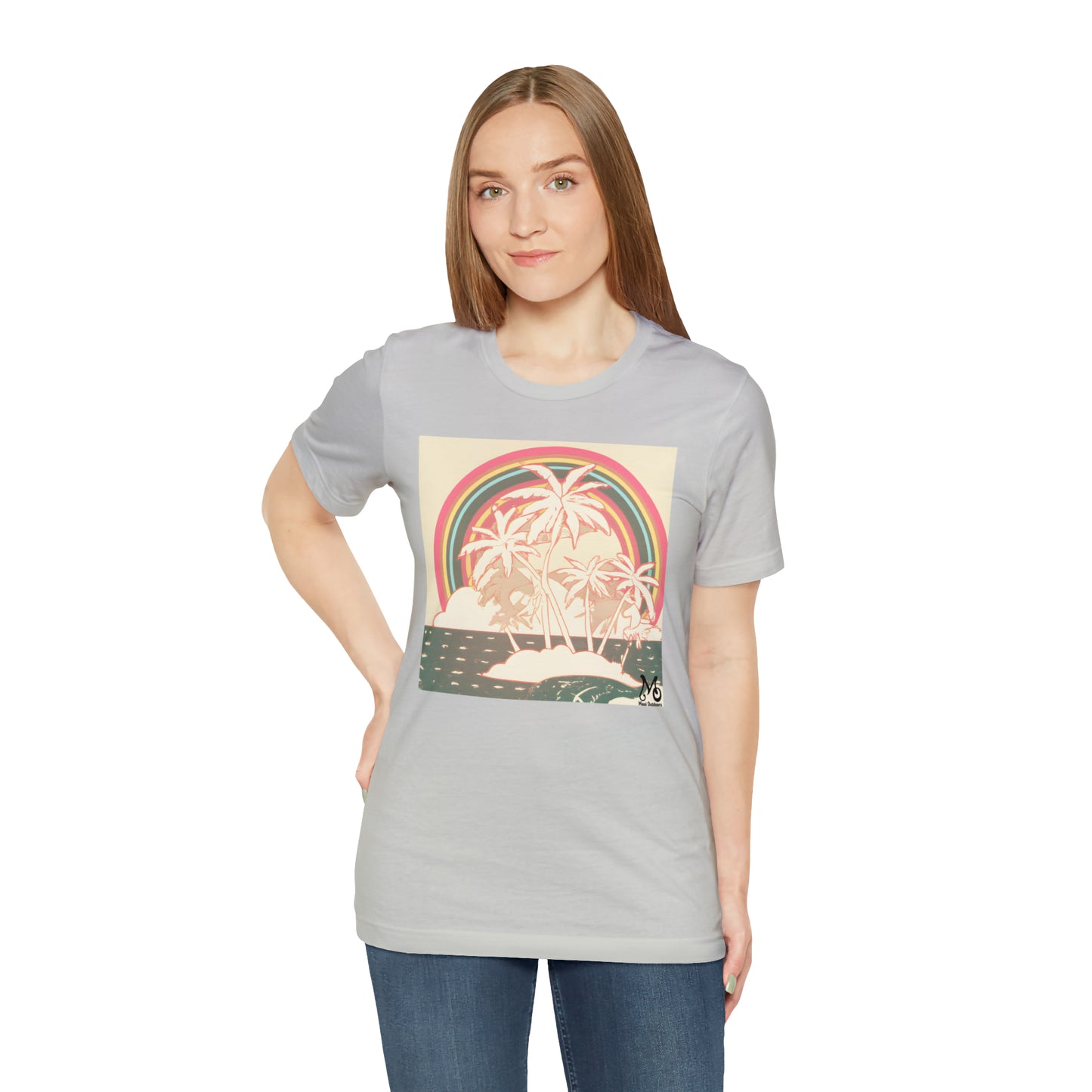 Rainbow View Island - T-shirt