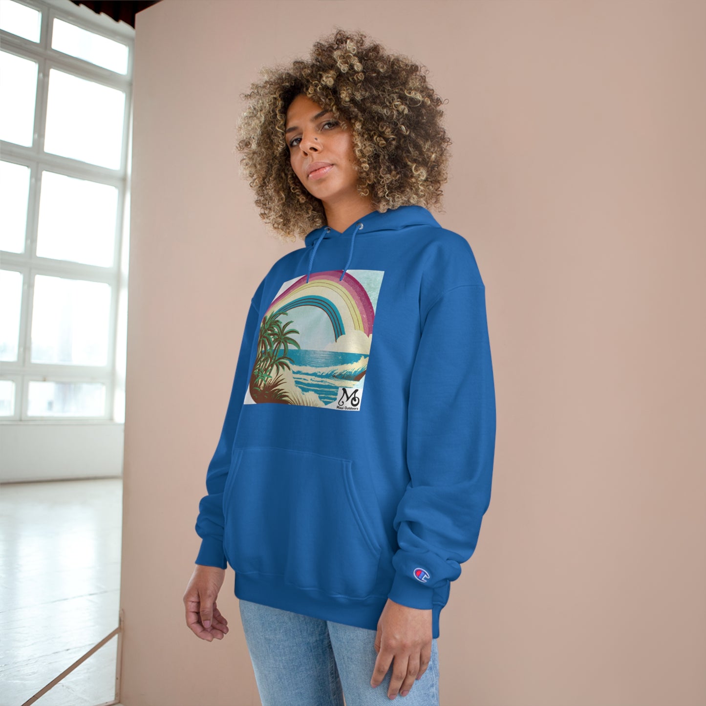 Rainbow Tahiti - Champion Hoodie