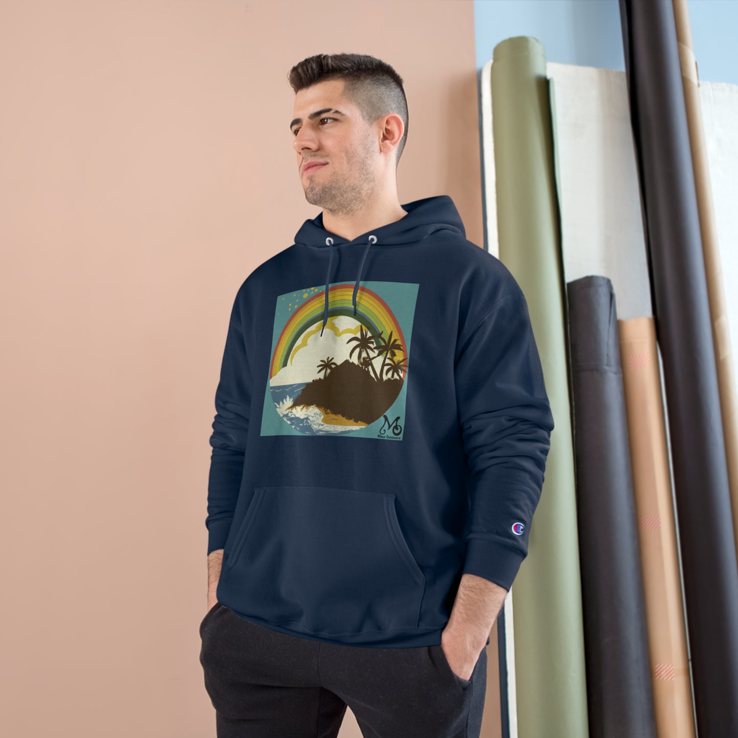 Rainbow Vista IV - Champion Hoodie