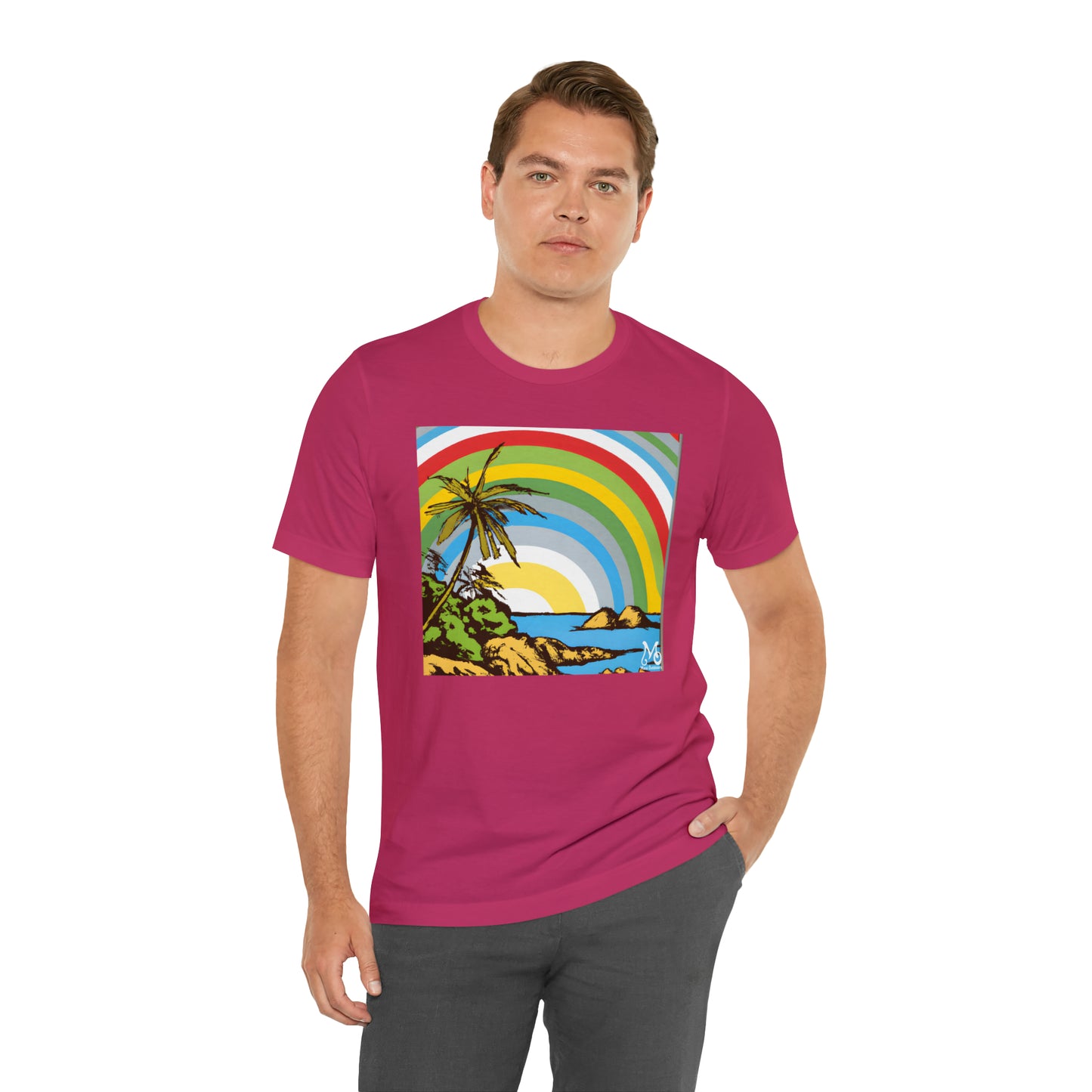 Rainbow Vista Isle - T-shirt