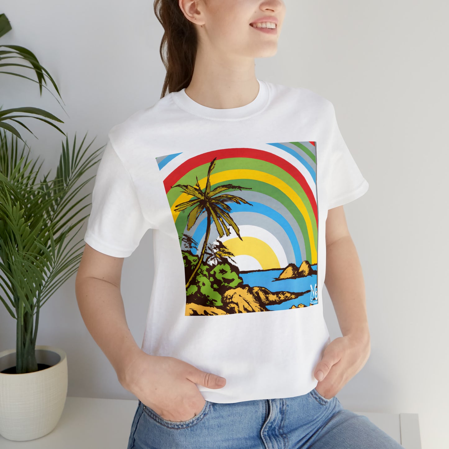 Rainbow Vista Isle - T-shirt