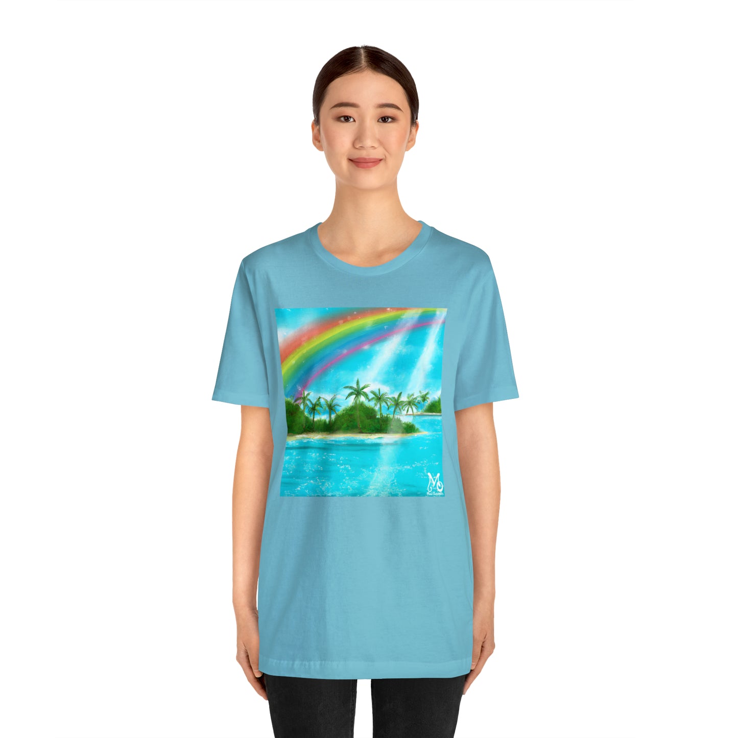 Tropical Serene Vista - T-shirt