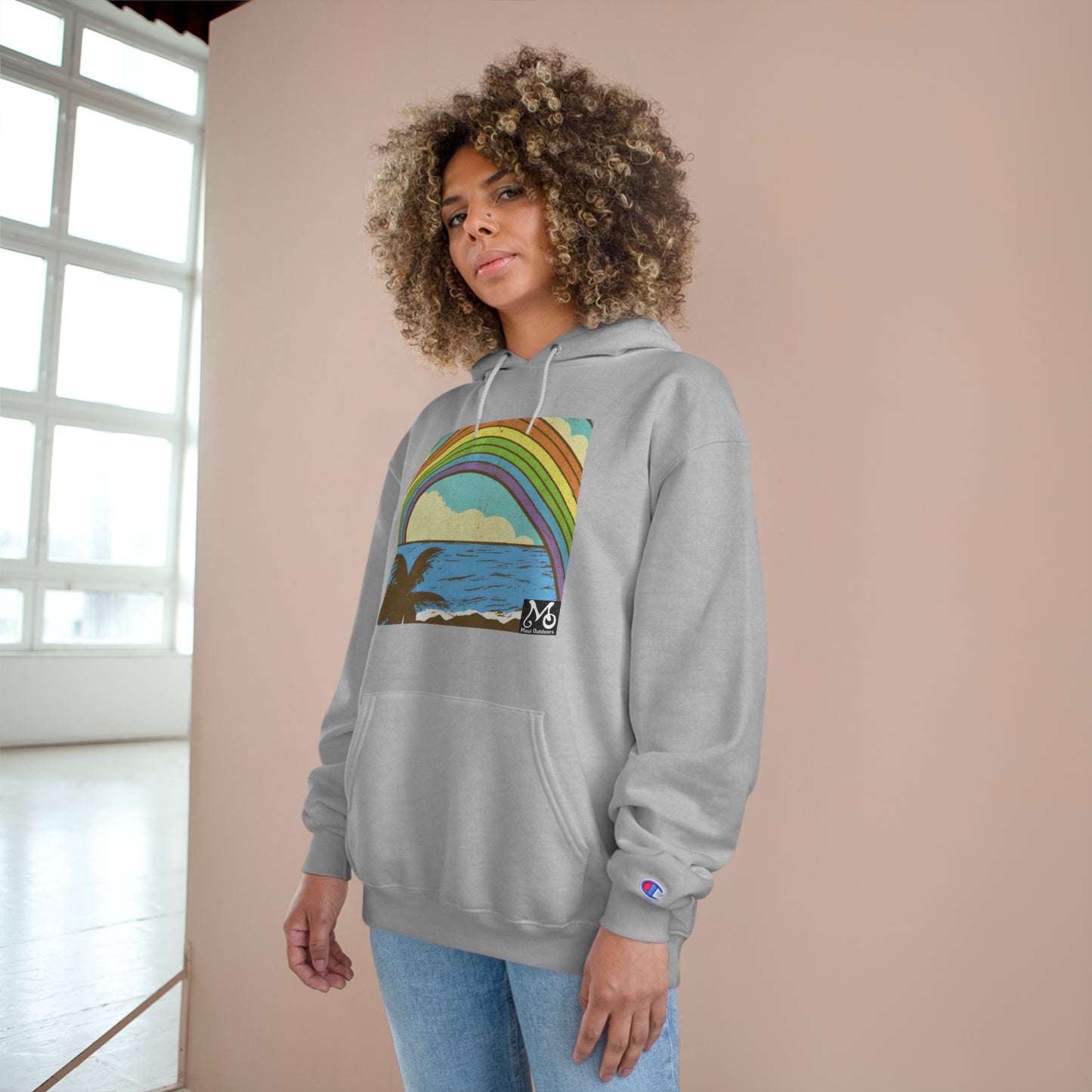 Rainbow Harbor - Champion Hoodie