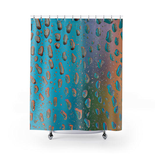 Kaukau WaiUmikimiki - Shower Curtain