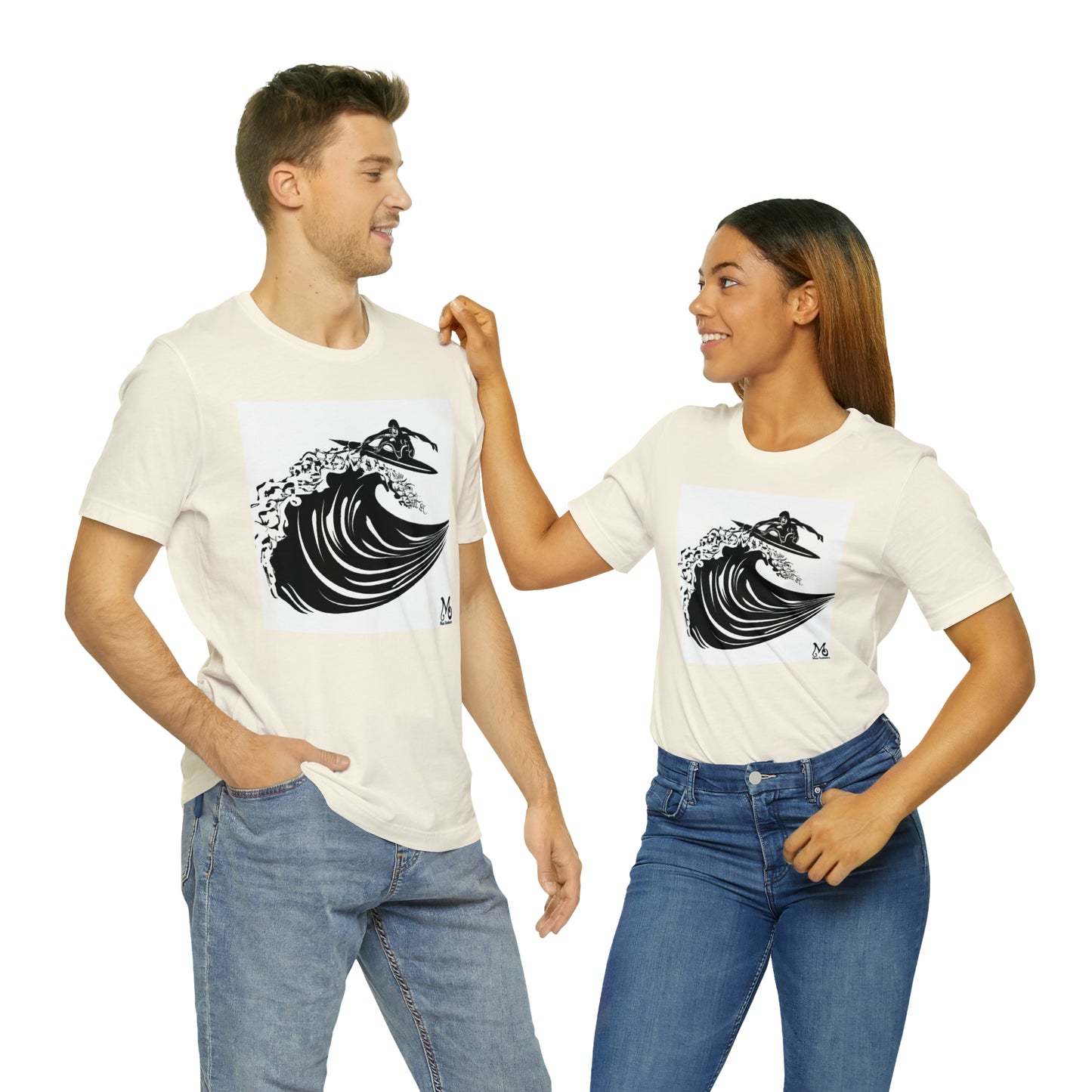 Wave Catching Surfer - T-shirt