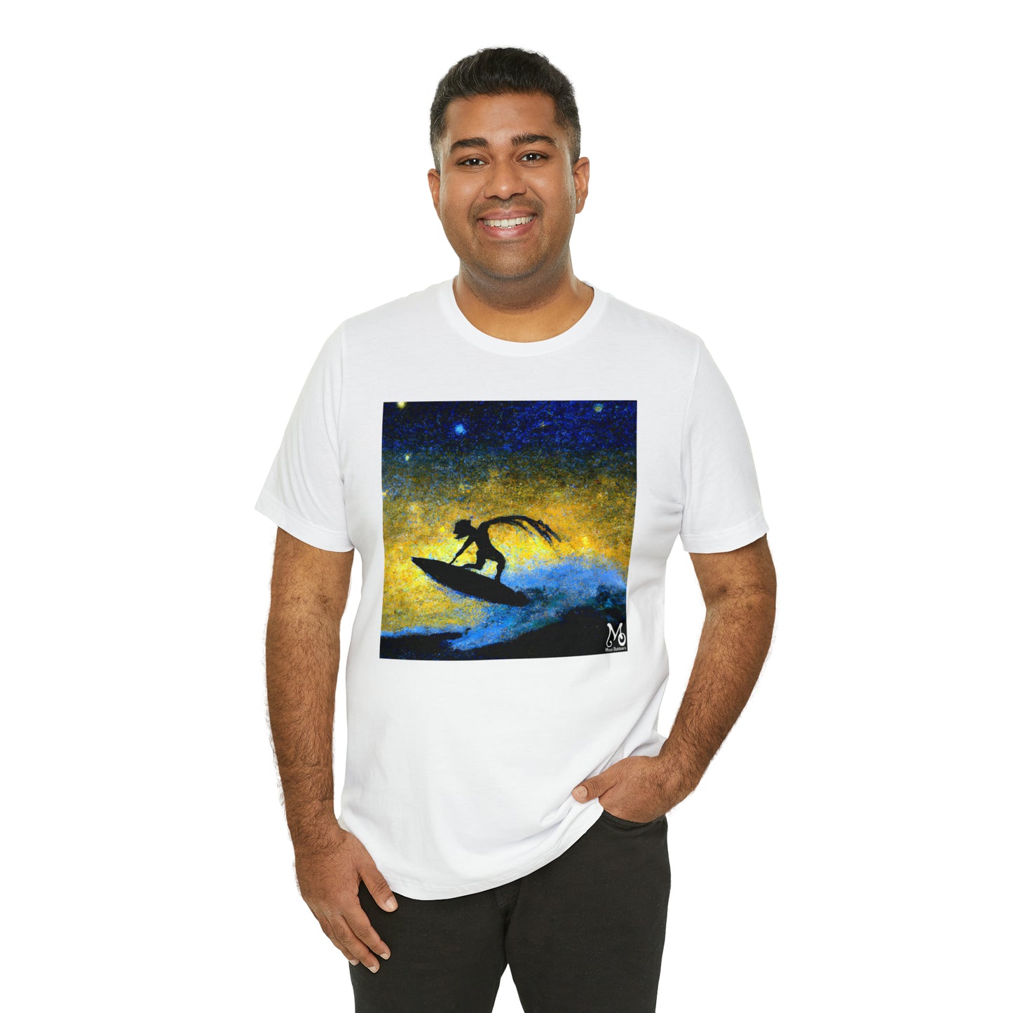 Cresting the Perfect Wave. - T-shirt