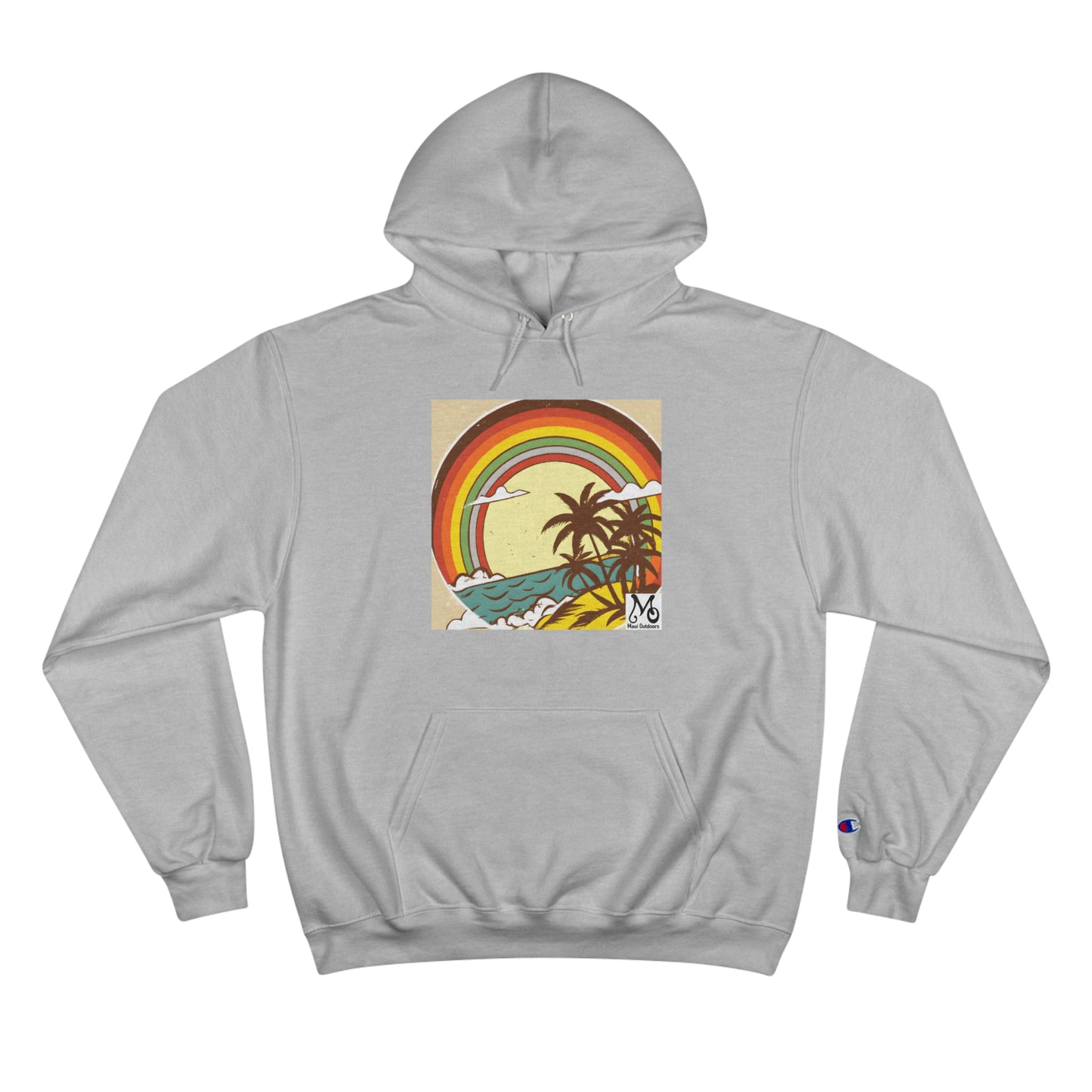 Rainbow Vista Island - Champion Hoodie