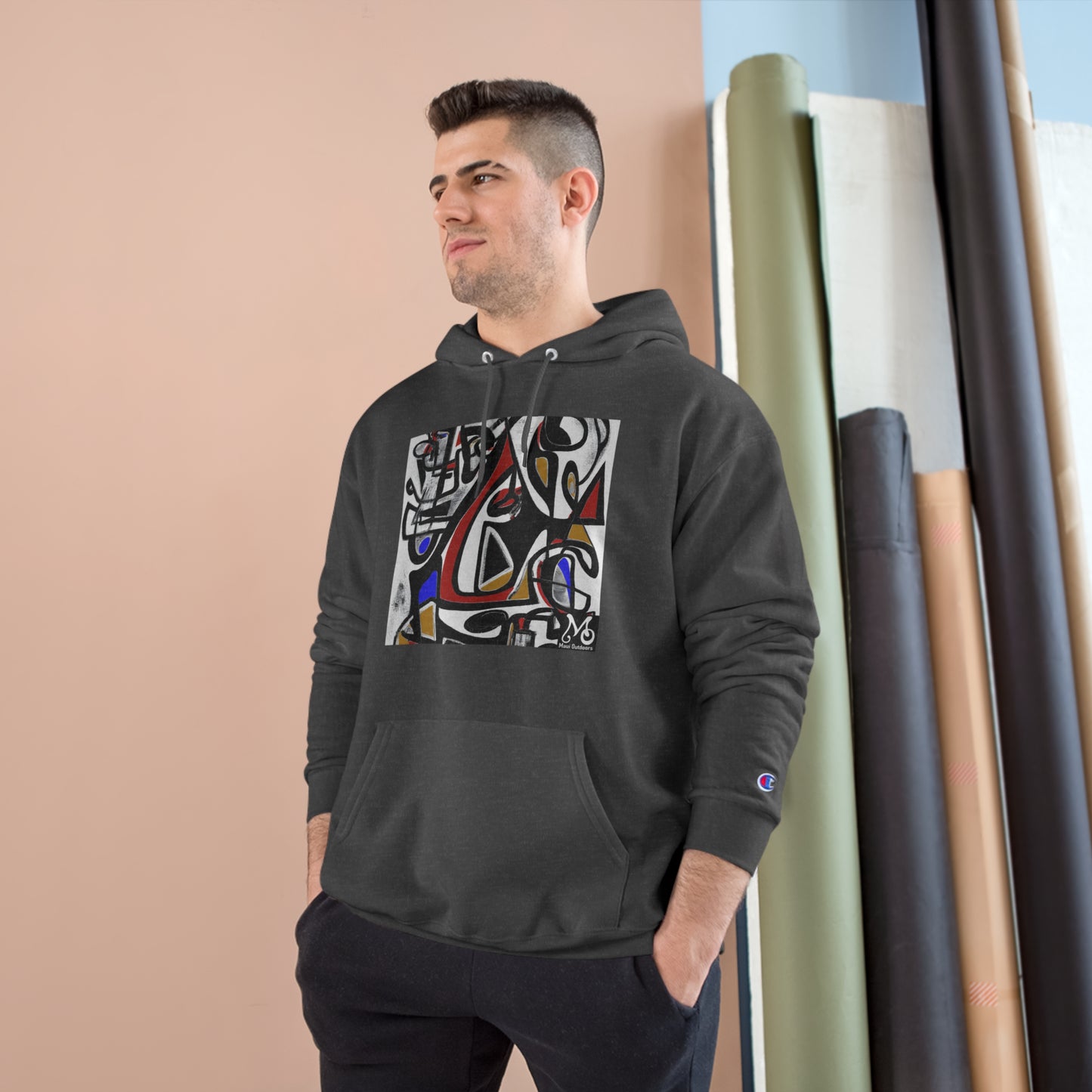 Chromatic Dreamscape - Champion Hoodie