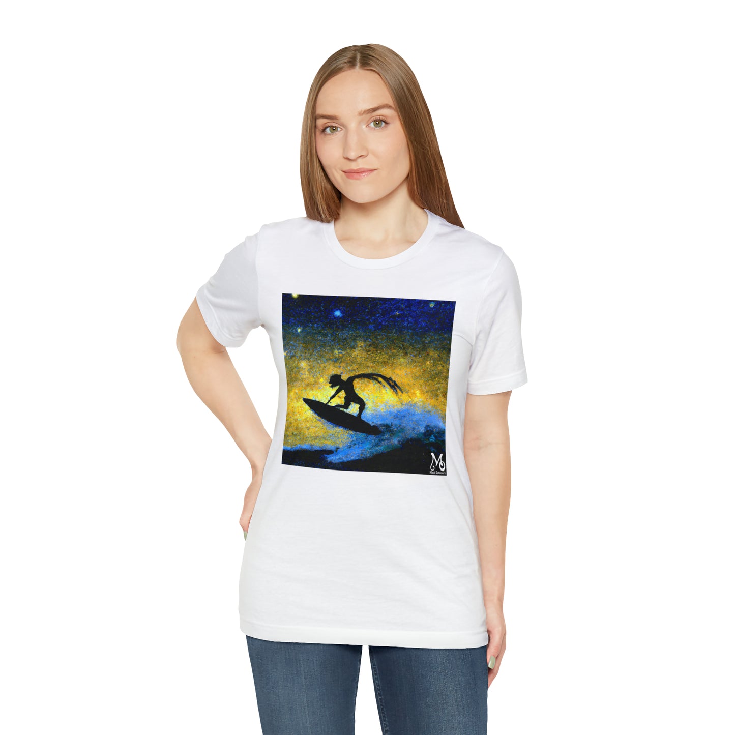 Cresting the Perfect Wave. - T-shirt