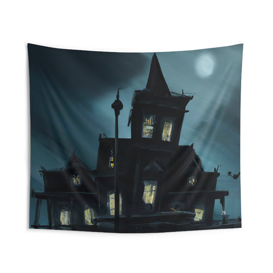 Grimwood Manor - Halloween Tapestry