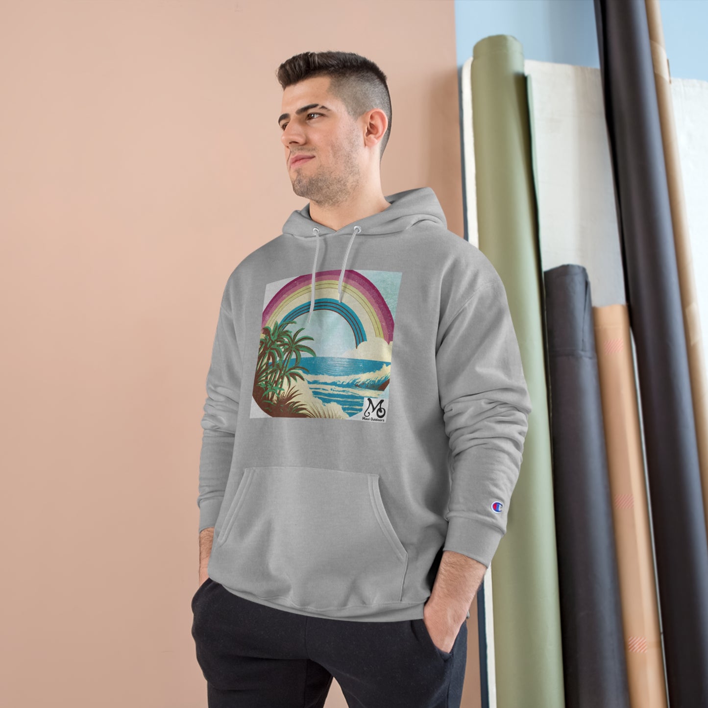 Rainbow Tahiti - Champion Hoodie