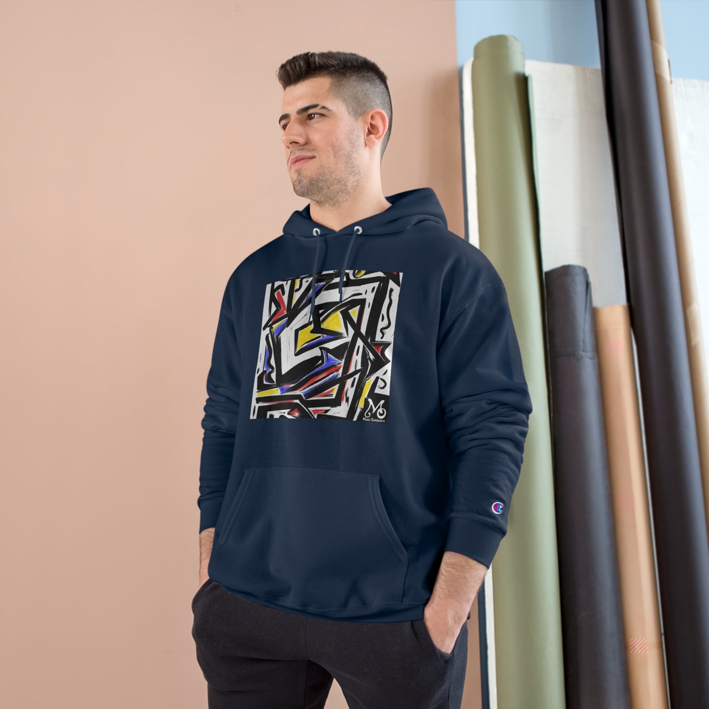 Tesseract Trailscape - Champion Hoodie