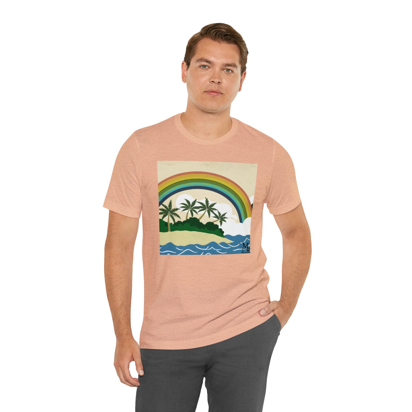 Rainbow Vista Island VII - T-shirt