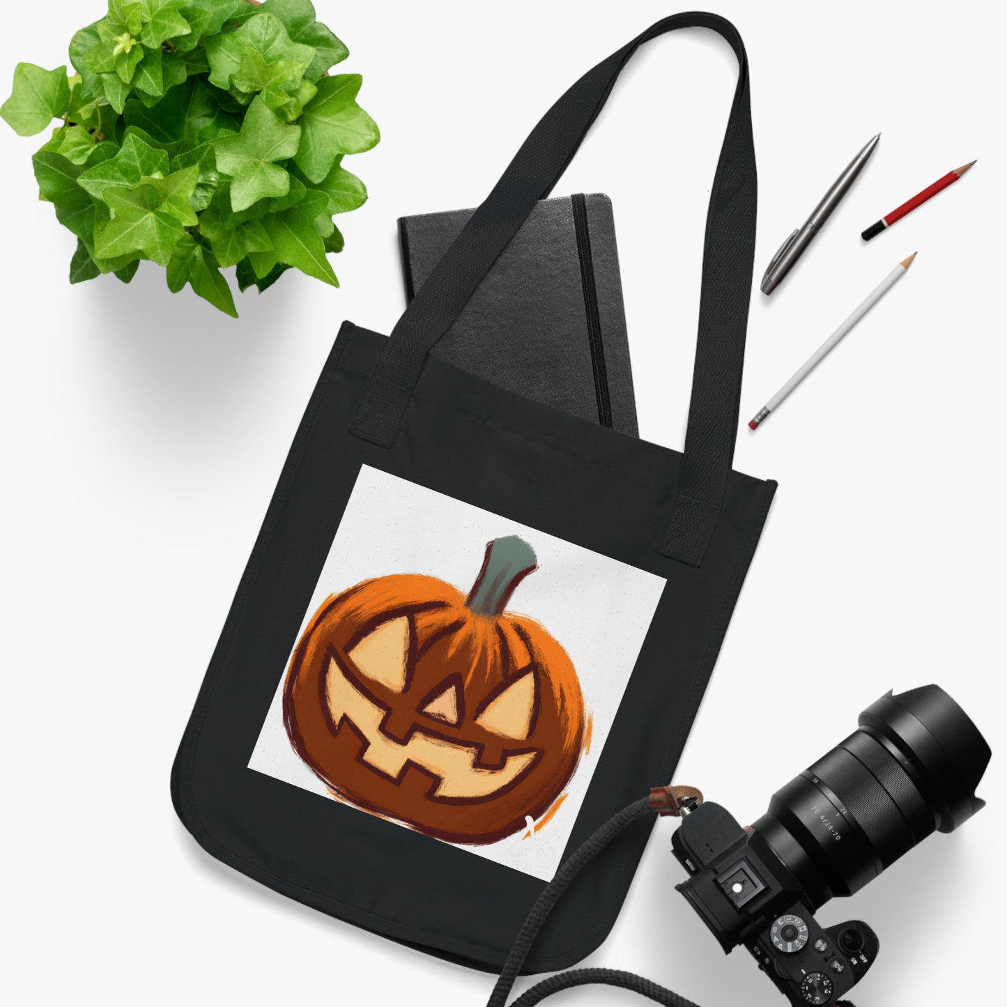 Ghastly Gleam - Organic Canvas Tote Bag