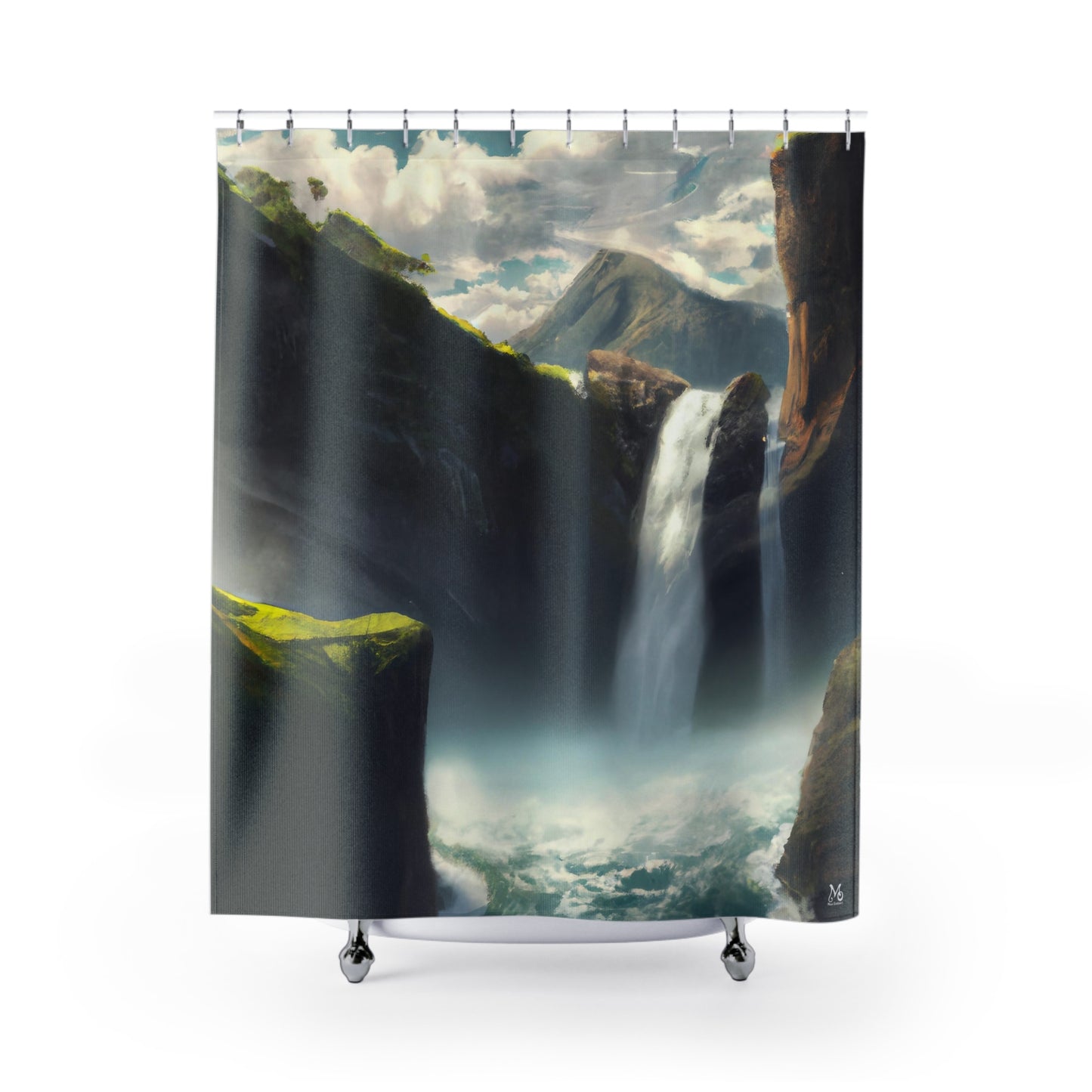 Waikani Falls - Shower Curtain