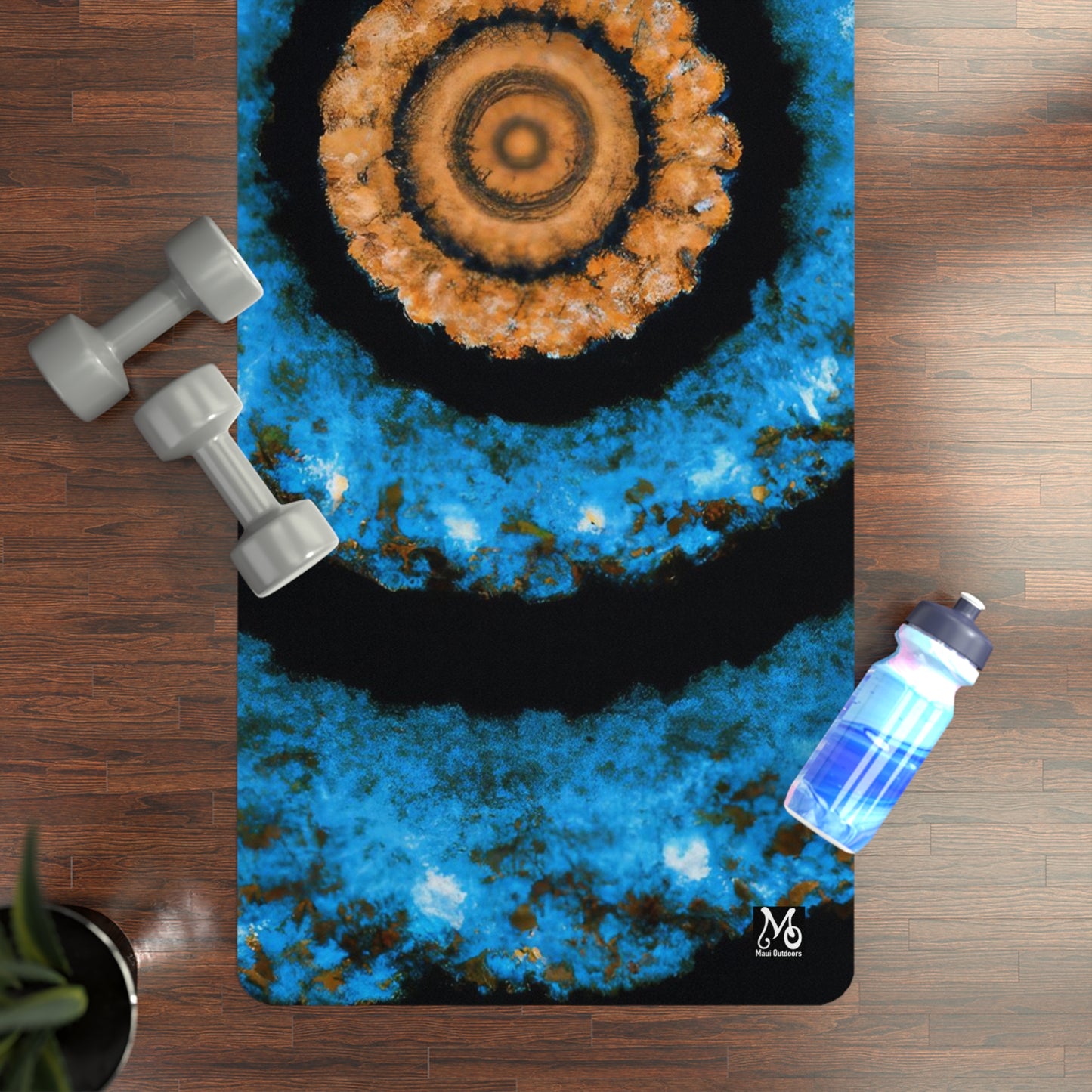 The Celestial Coil - Yoga Mat