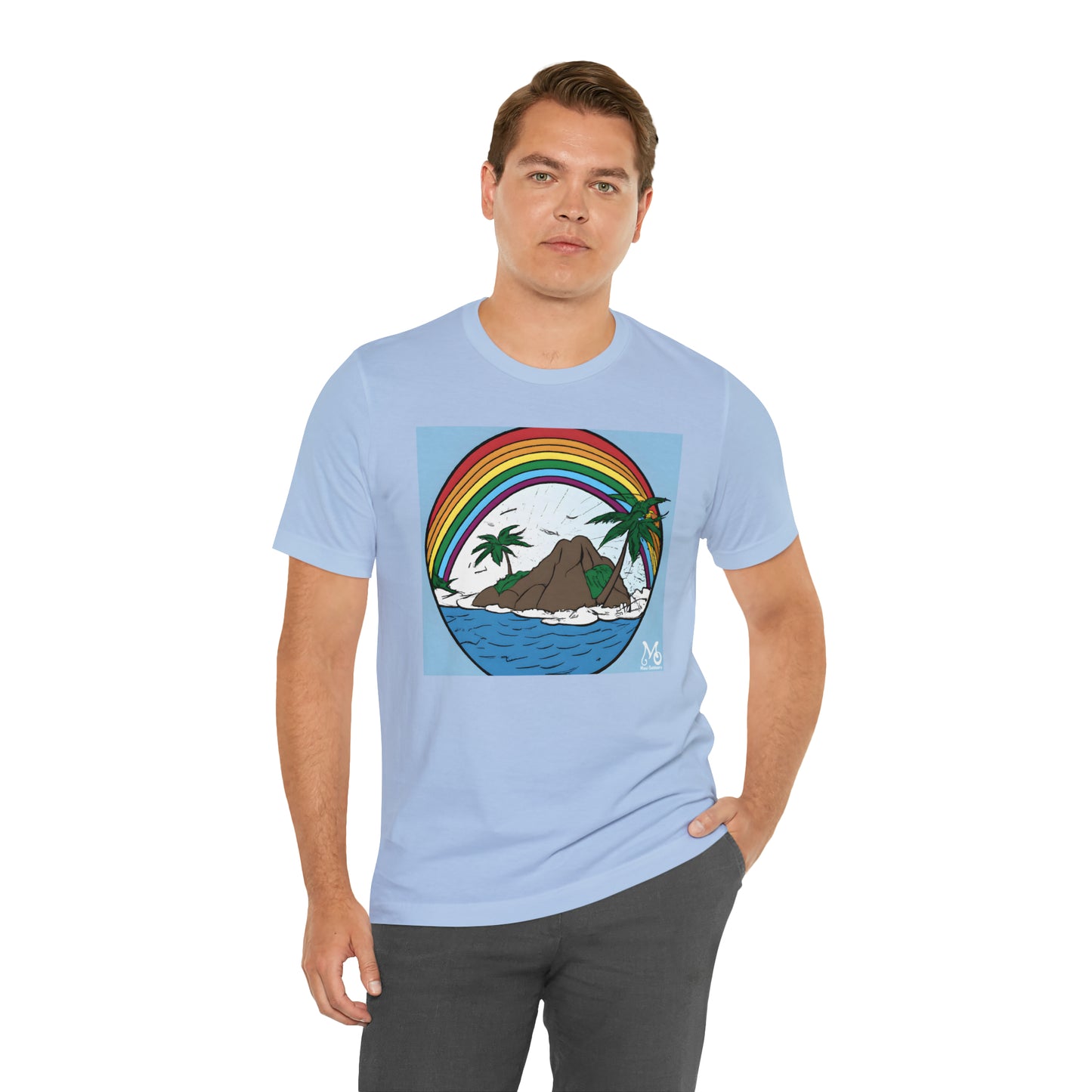 Rainbow Vista Island III - T-shirt