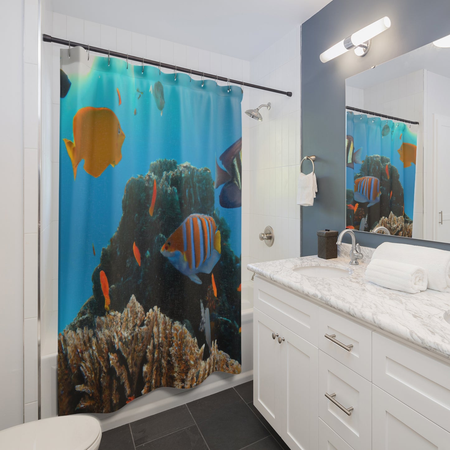 Kukui'ōio Reef - Shower Curtain