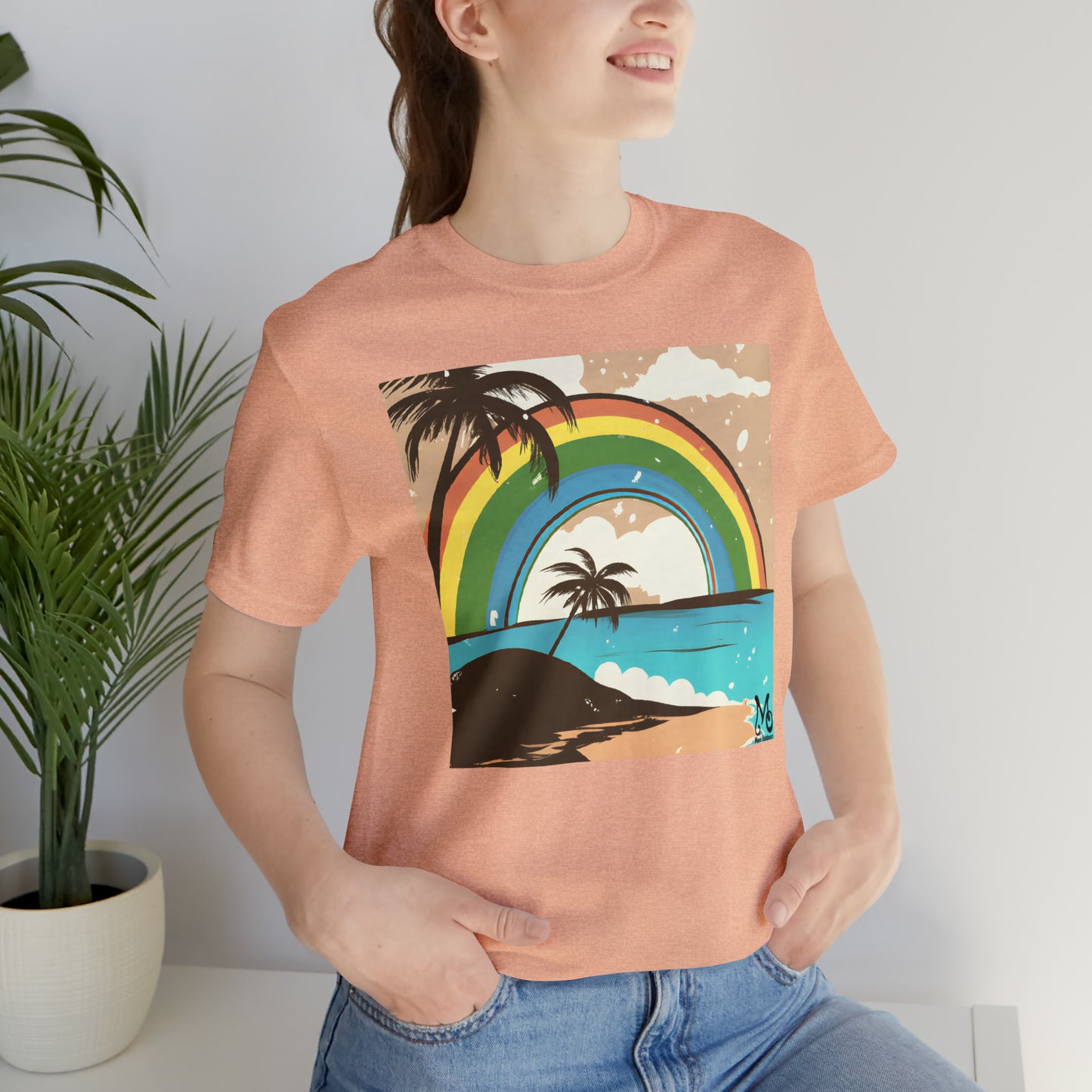 Rainbow Vista Island V - T-shirt