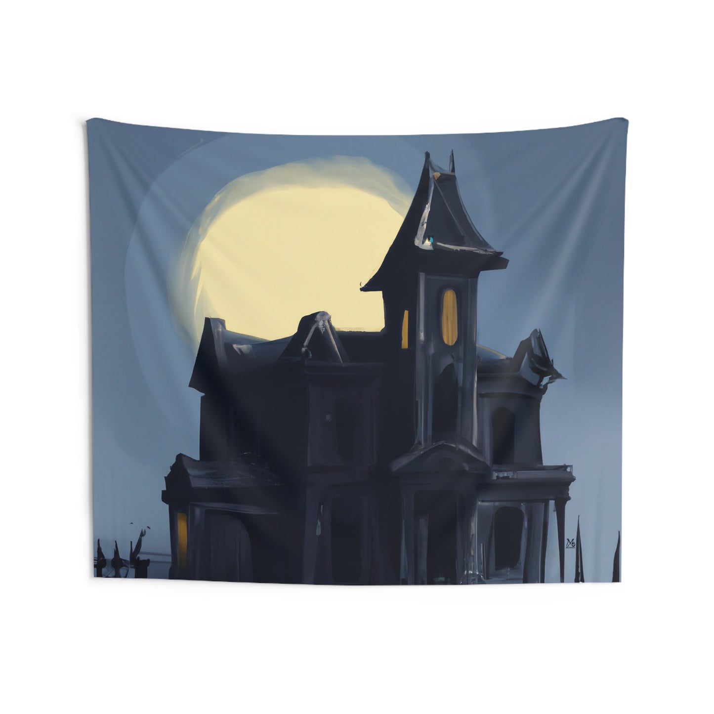 The House of Phantoms - Halloween Tapestry